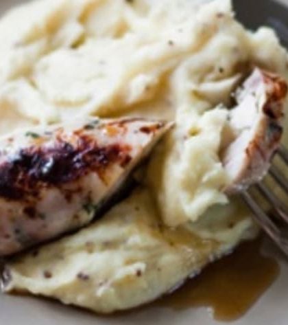 Ina Garten Bangers and Mustard Mash