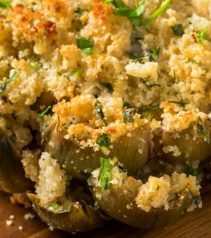 Ina Garten Stuffed Artichoke