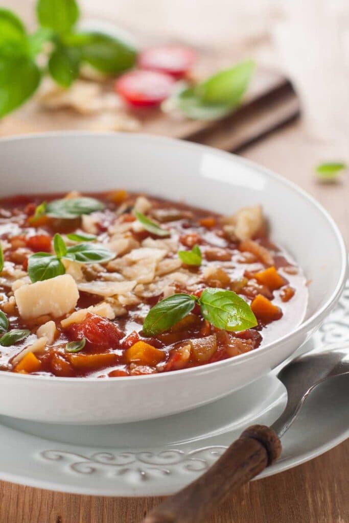 Ina Garten Summer Minestrone Soup