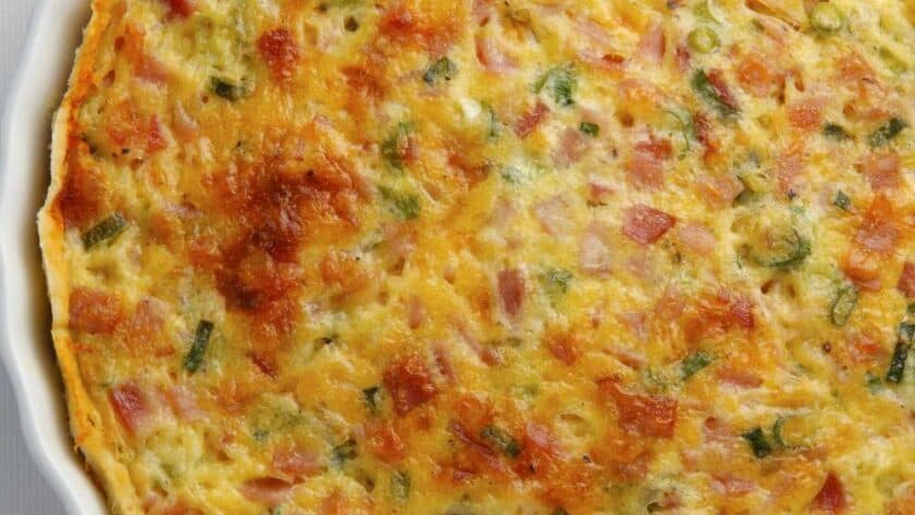 Barefoot Contessa Crab Quiche