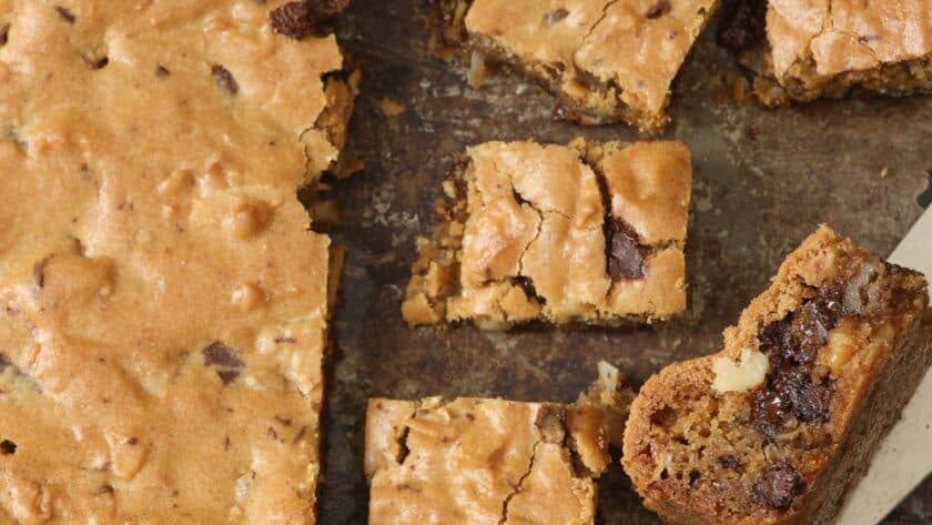 Ina Garten Chocolate Chunk Blondies