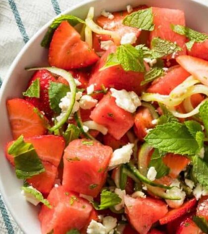 Ina Garten Feta Watermelon Salad