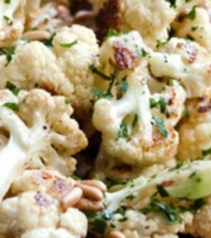Ina Garten Garlic-Roasted Cauliflower Recipe