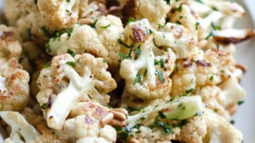 Ina Garten Garlic-Roasted Cauliflower Recipe