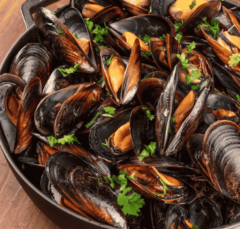 Ina Garten Mussels with Basil Breadcrumbs