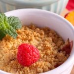 Ina Garten Peach Raspberry Crisp