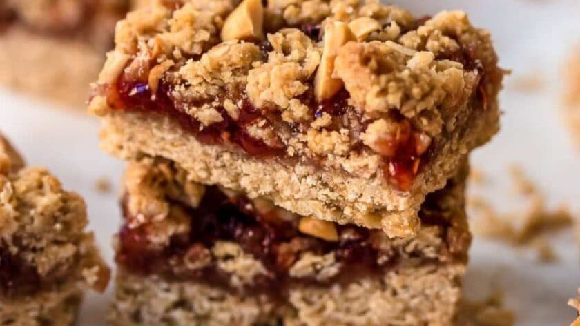 Ina Garten Peanut Butter and Jelly Bars