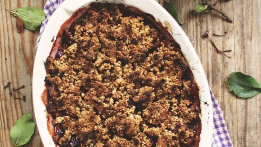Ina Garten Plum Crisp