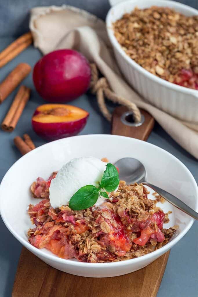Ina Garten Plum Crisp