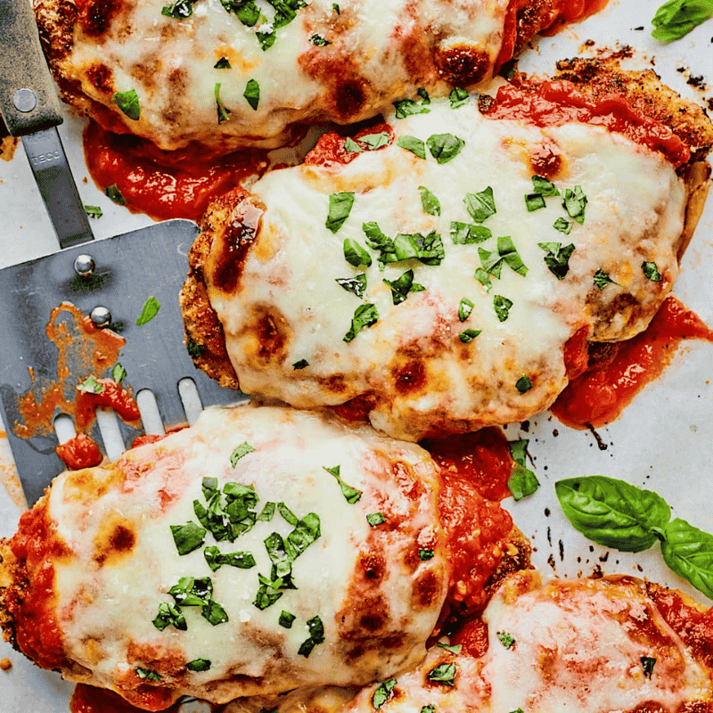 Ina Garten Chicken Parmesan with Tomato Sauce recipe