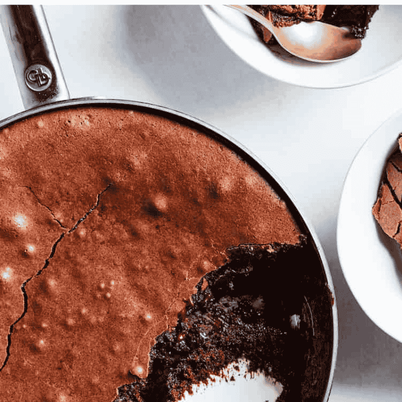 Ina Garten Chocolate Brownie Pudding recipe