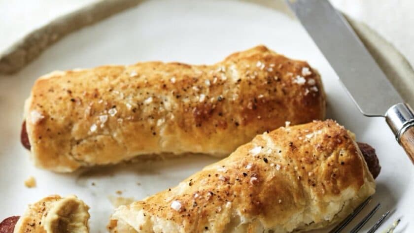 Ina Garten Hot Dogs in Puff Pastry