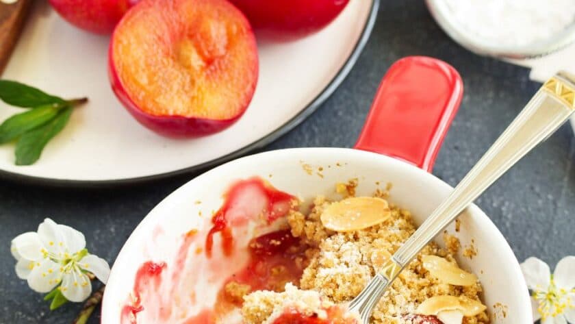 Ina Garten Plum Crumble