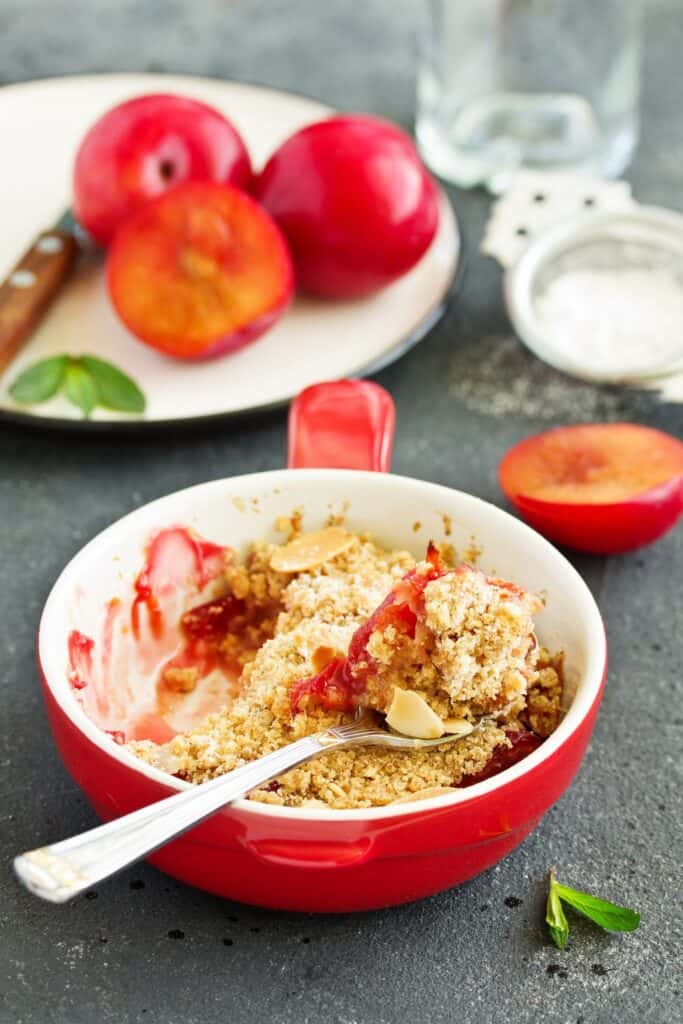 Ina Garten Plum Crumble