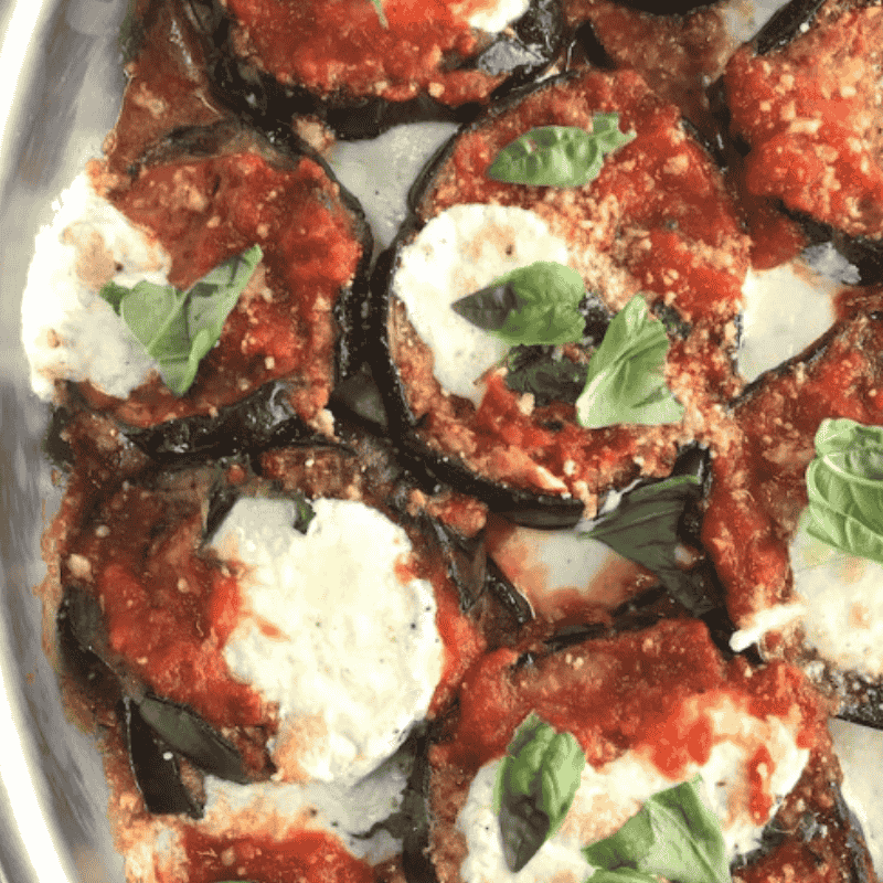 Ina Garten Roasted Eggplant Parmesan