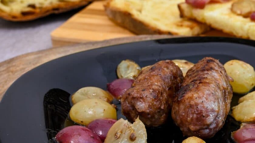 Ina Garten Roasted Sausage and Grapes
