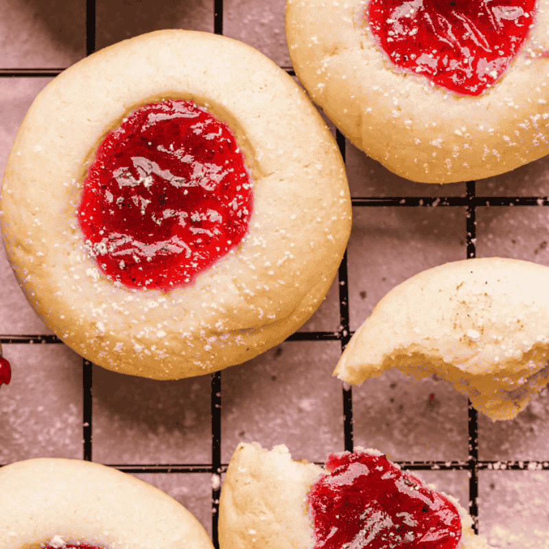 Ina Garten Shortbread Cookies with Jam