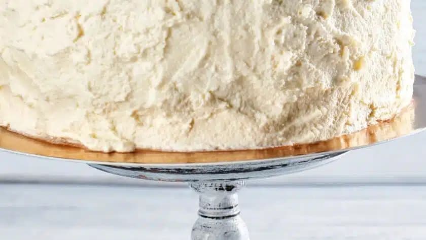 Ina Garten Vanilla Cake with Buttercream Frosting