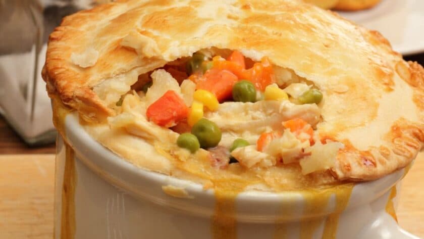 Barefoot Contessa Chicken Pot Pie with Puff Pastry recipe