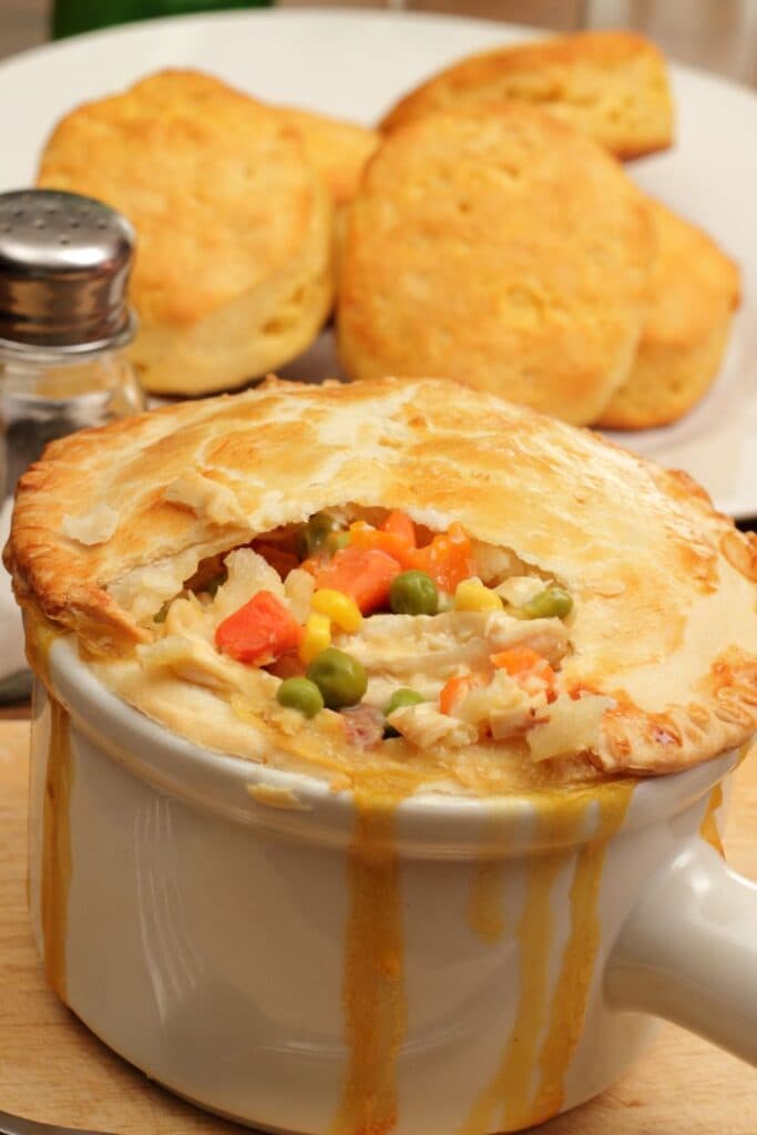 Barefoot Contessa Chicken Pot Pie with Puff Pastry