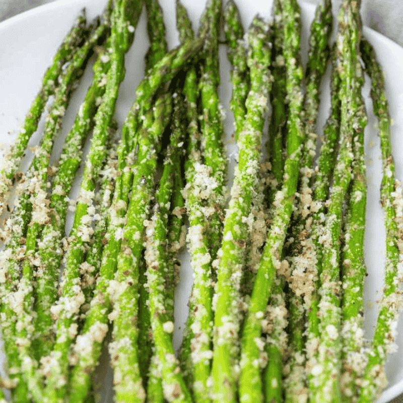 Ina Garten Roasted Asparagus with Parmesan
