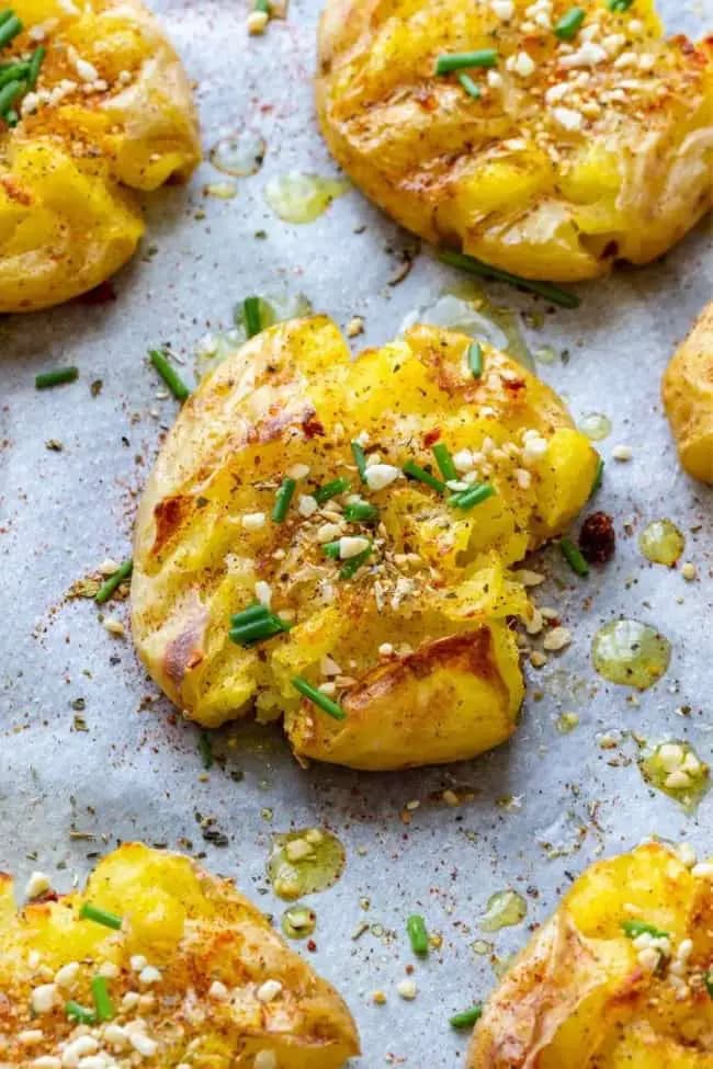 Ina Garten Smashed Potatoes recipe
