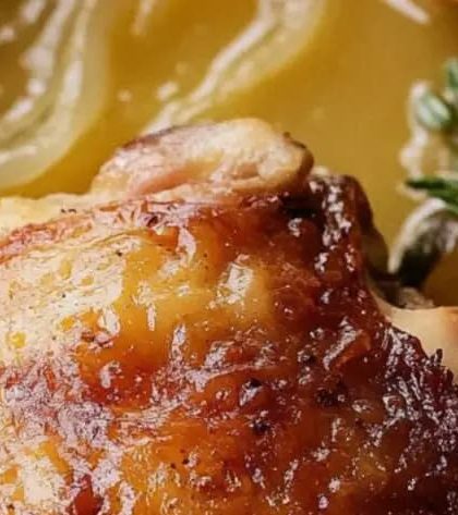 Ina Garten Creamy Chicken Thighs with Lemon and Thyme