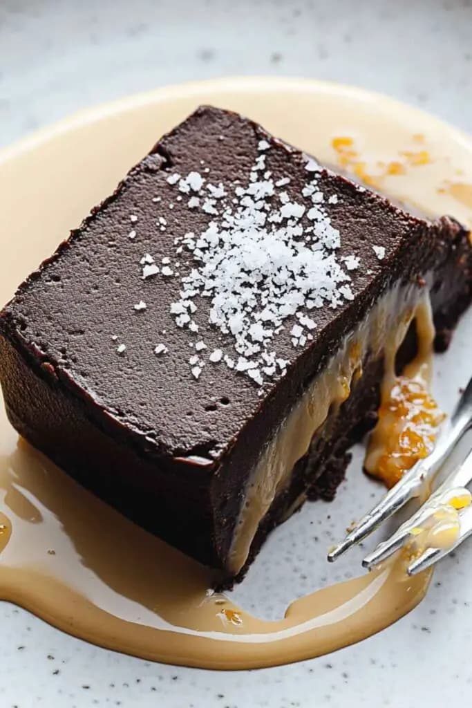 Ina Garten Dark Chocolate Terrine with Orange Sauce