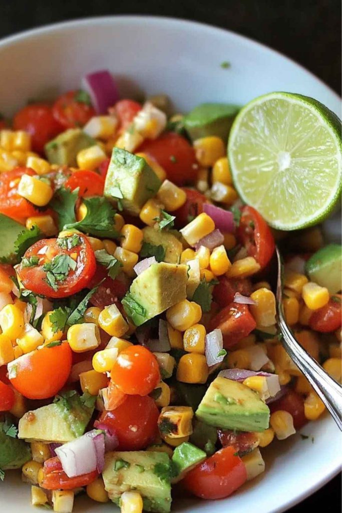Ina Garten Fiesta Corn and Avocado Salad
