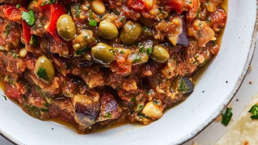 Ina Garten Roasted Eggplant Caponata recipe