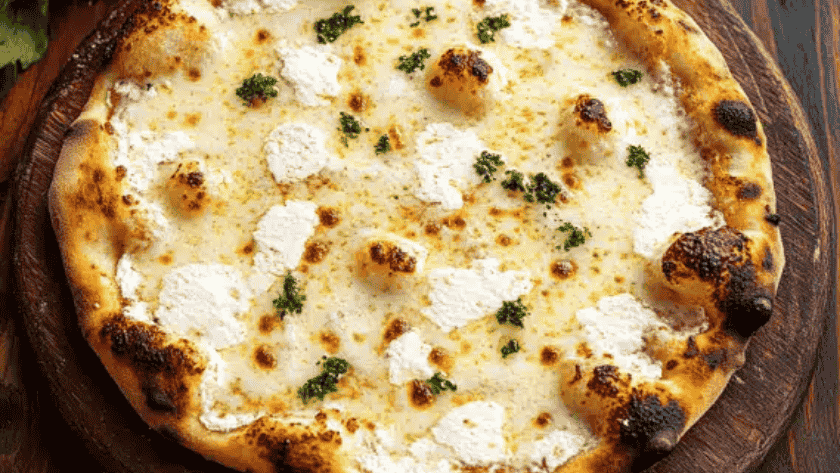Ina Garten White Pizza with Arugula