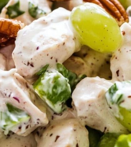 Barefoot Contessa Chicken Salad with Grapes